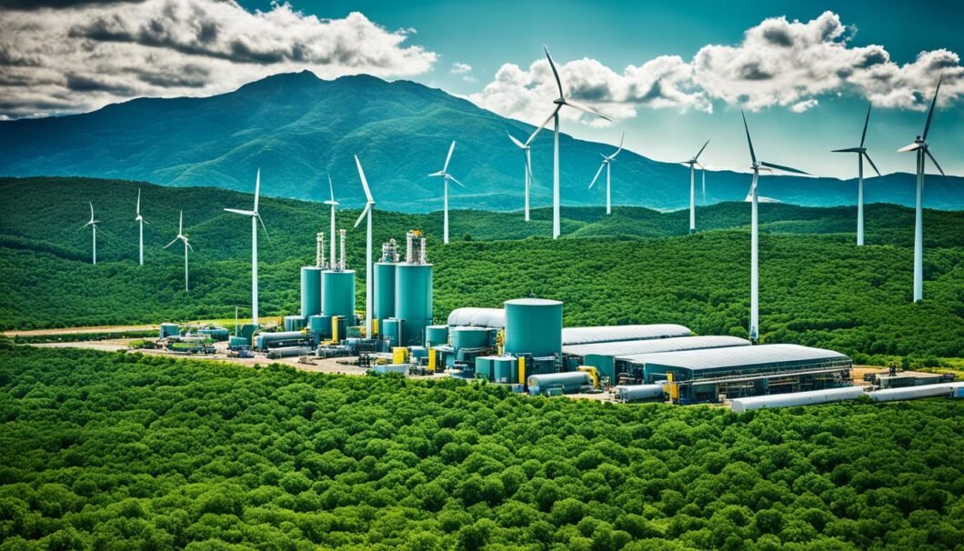 Energía verde industrial