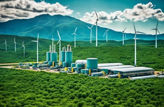 Energía verde industrial