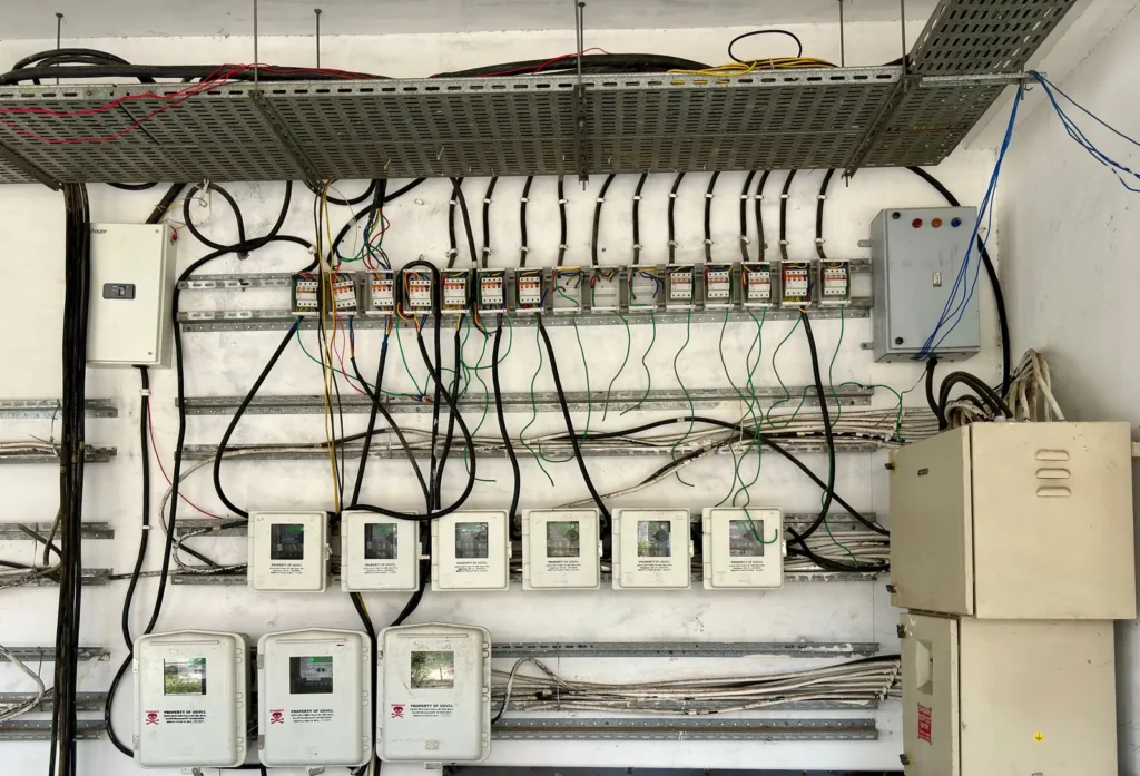 Cuarto eléctrico industrial